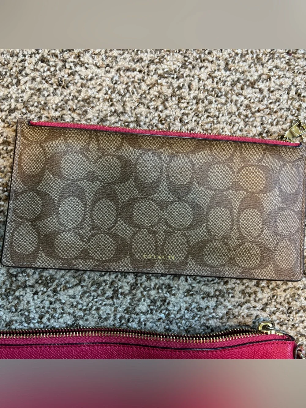 Coach Pink Crossbody Bag